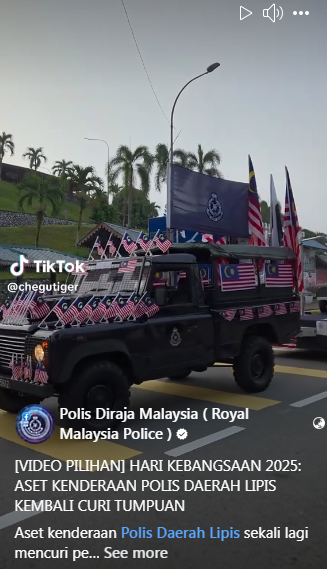 Video Pilihan Hari Kebangsaan 2025 Aset Kenderaan Polis Daerah Lipis Kembali Curi Tumpuan